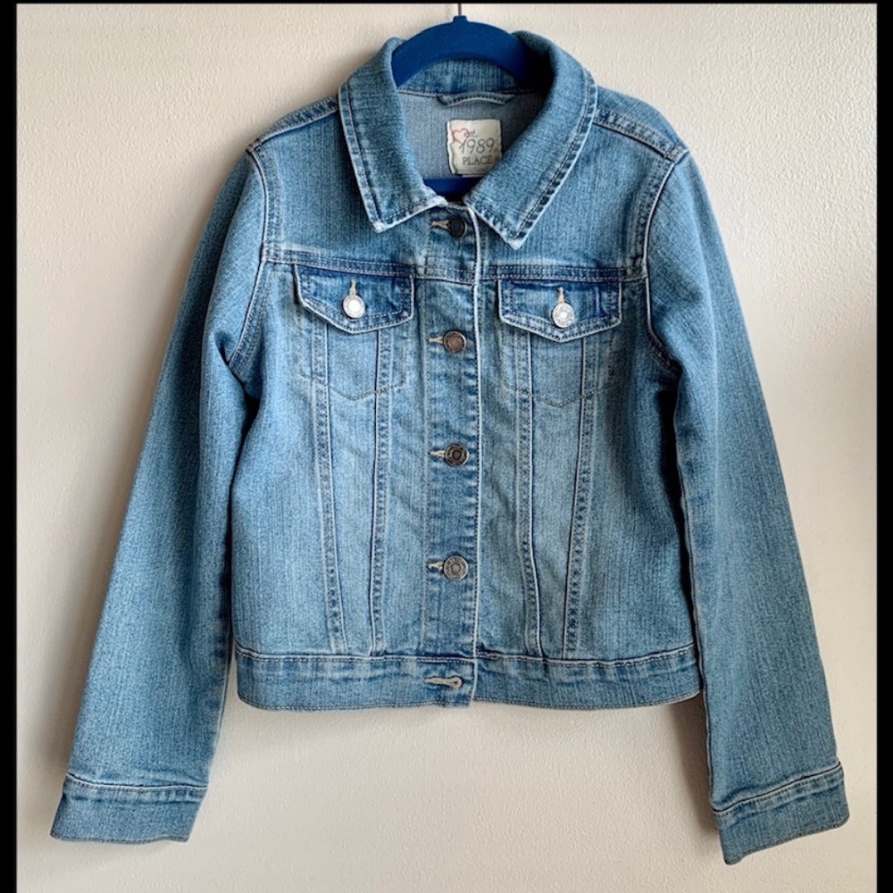 Children's Place Kids Jean Jacket SIZE M/M 7/8